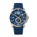 Ocean Round Diver Pro – Blue/Gold Edition