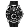 Ocean Round Diver Pro – Black | Stainless Steel